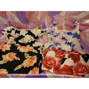 Gyaru Clothes Lot Size Small Rose Tops Skirts Harajuku Y2K Kawaii Coquette Cute